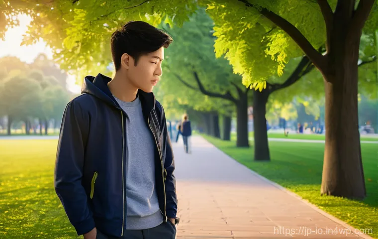 그린 운동 처방의 실천 사례와 배운 점 - **Prompt 1: Serene Forest Bathing for Detox**
    "A tranquil image of a person, gender-neutral, in ...