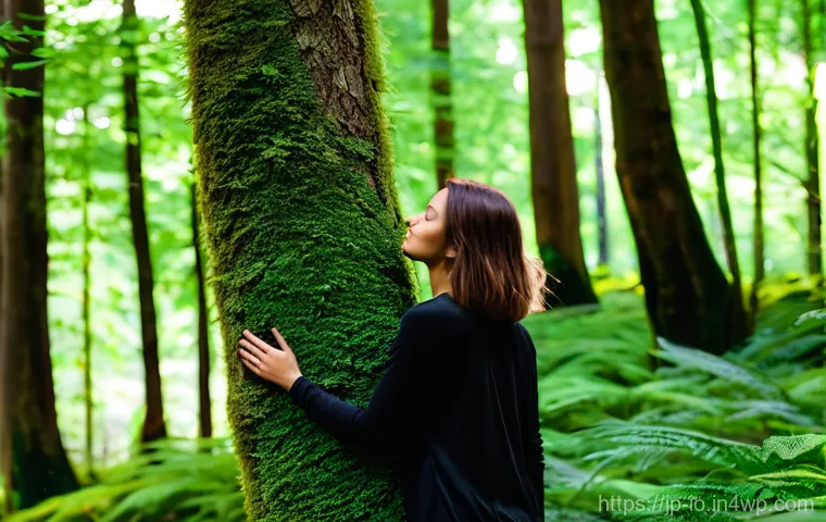 그린 운동 처방의 포괄적 접근 방식 - Serene Forest Bathing Experience**

"A peaceful, realistic photograph of a woman in her late 20s to ...