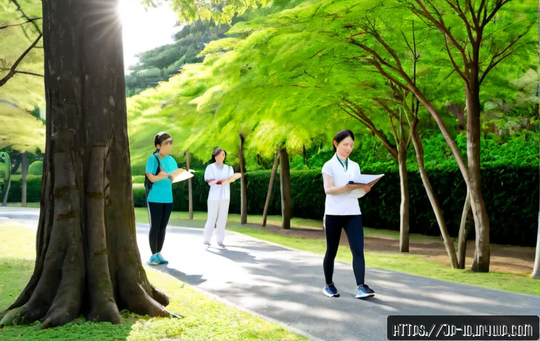 그린 운동 처방의 협력적 모델 연구 관련 이미지 1